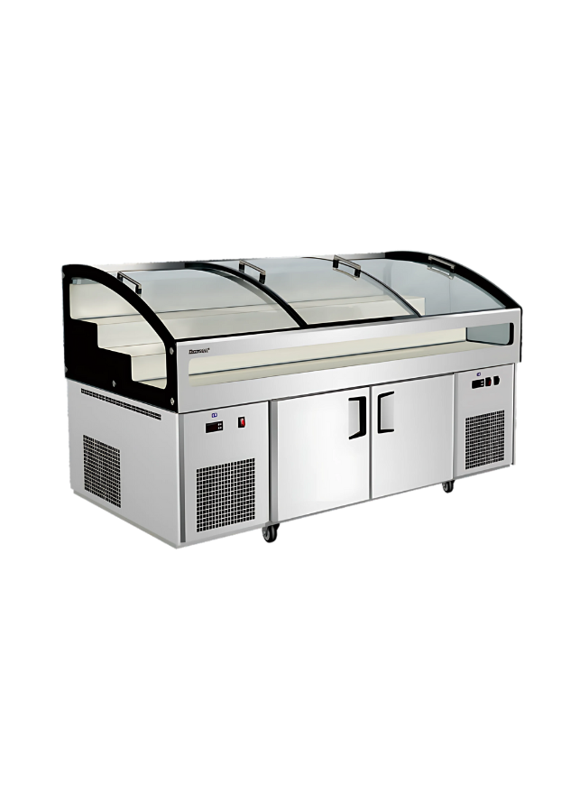 Curved Ice table (Steps Optional)