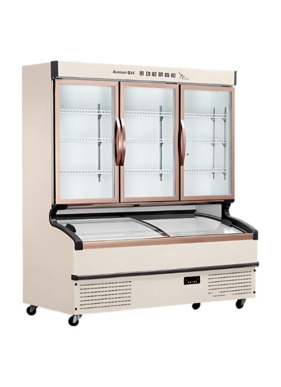 Showcase Freezer - Multifunctional Open Cabinet