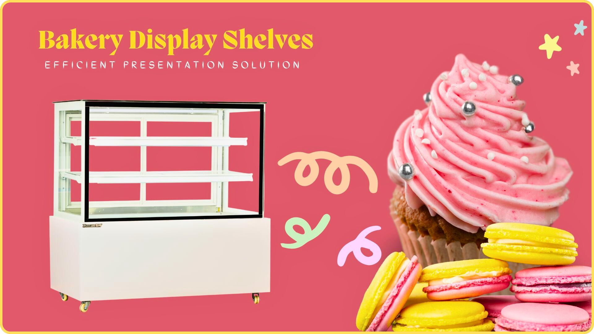 Bakery Display Shelves Efficient Presentation Solution