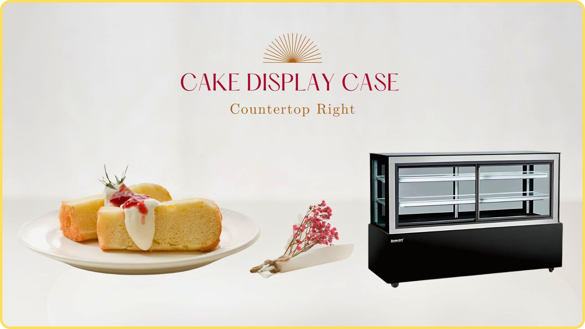 Pastry Chiller Essential Bakery Display Solution