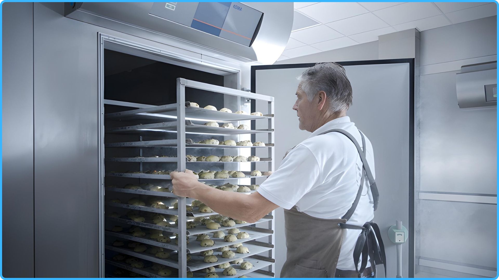 Design Features of The Bluster Freezer For Use In A Commercial Kitchen