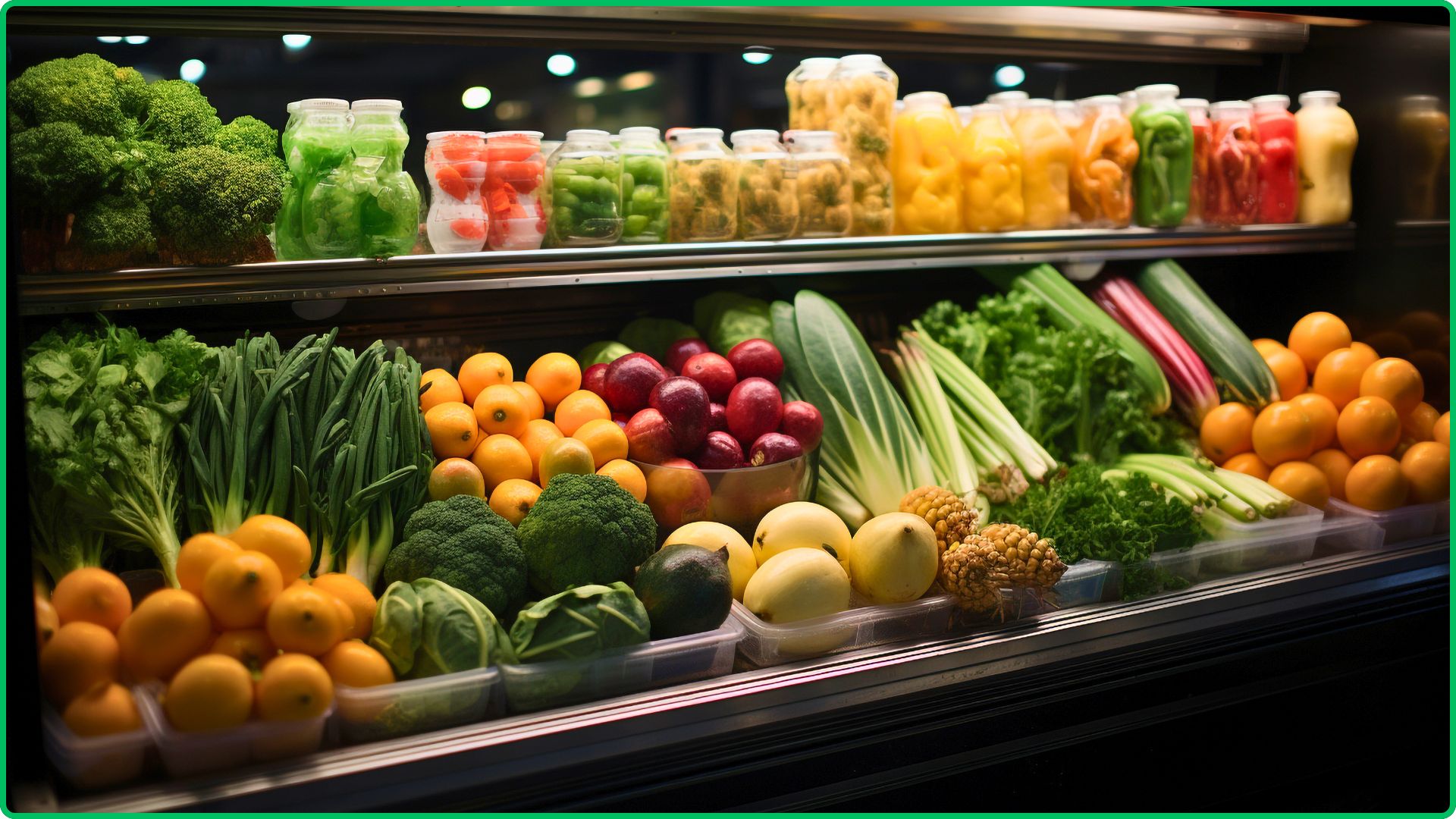 Importance of Fruits & Vegetables Display Coolers