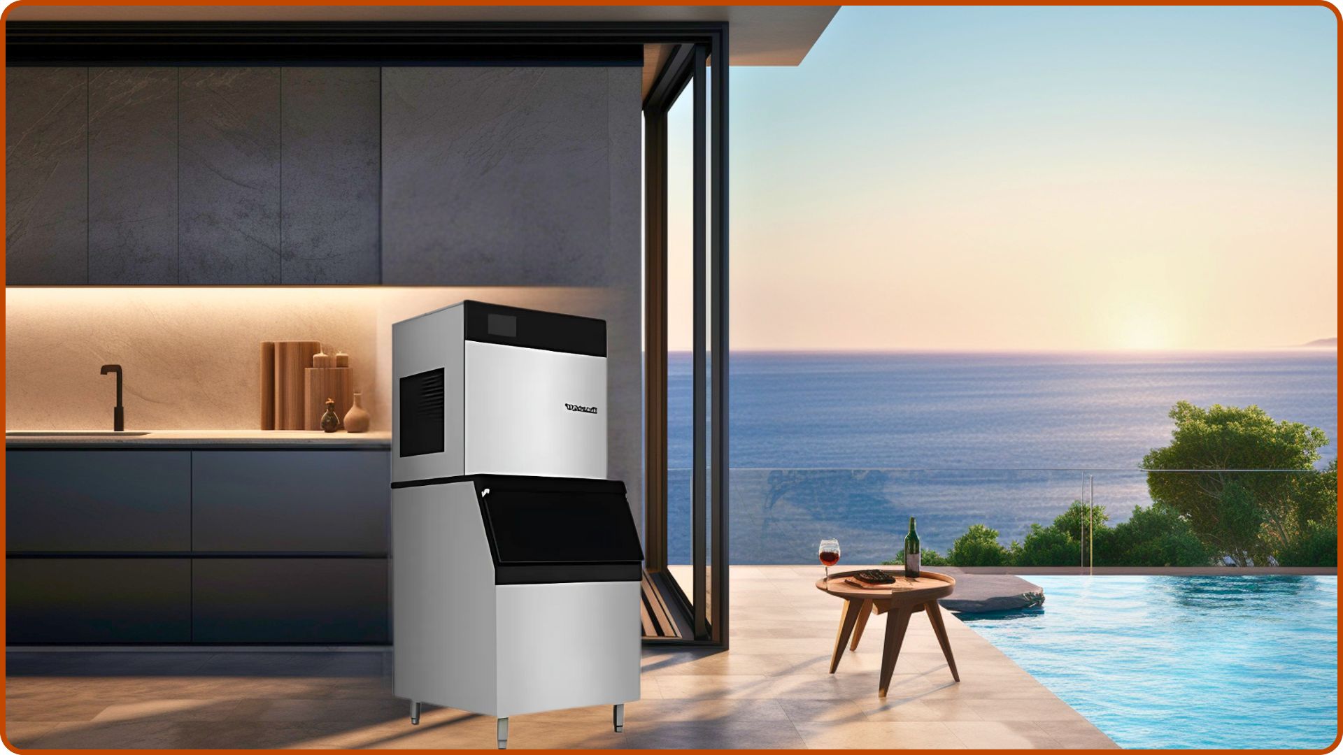 Modular Ice Machine – Split Free Stand: The Ultimate Ice Production Solution